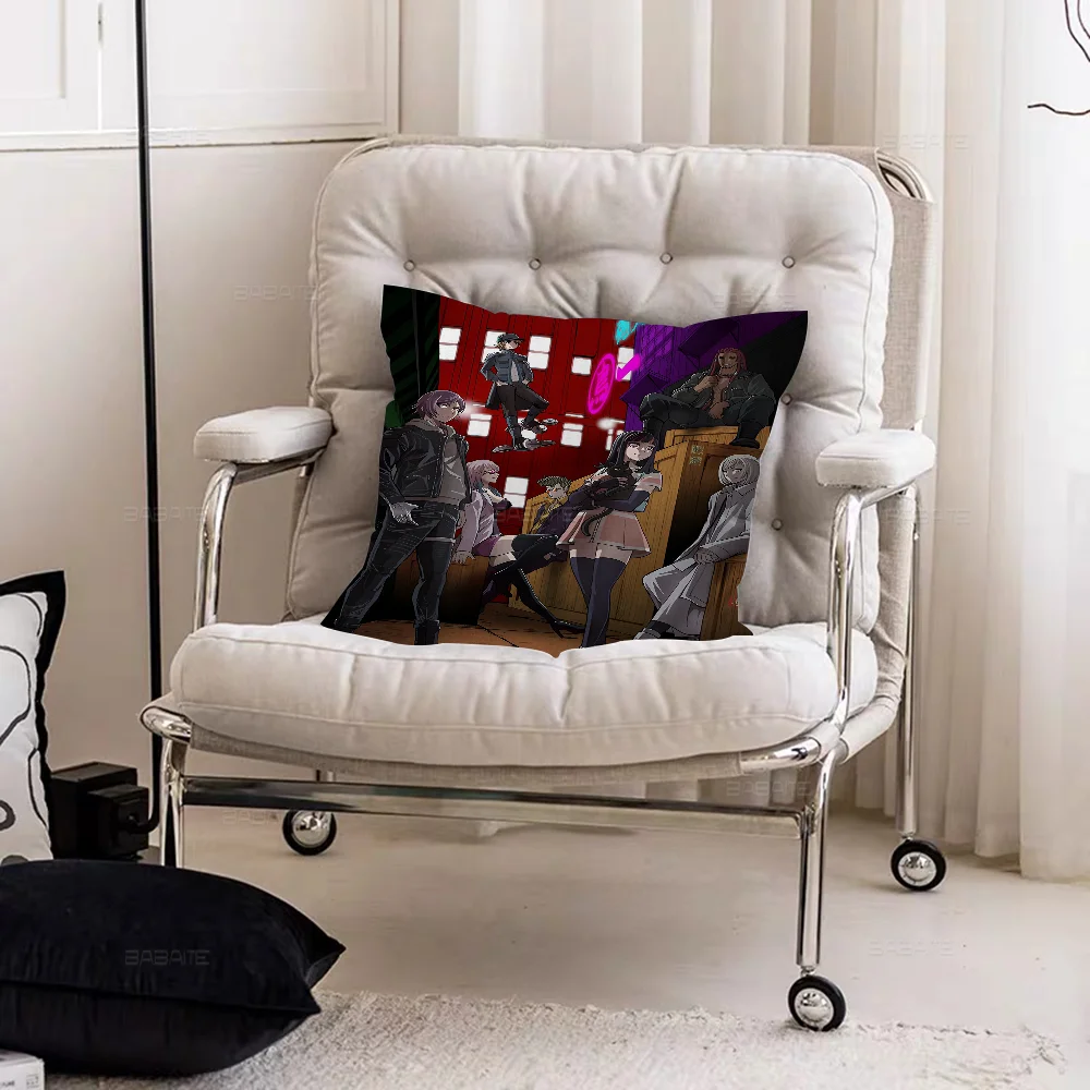 Аниме Akudama Drive Подушка Диван-кровать Голова Наволочка Чехол 45x45 см Мода