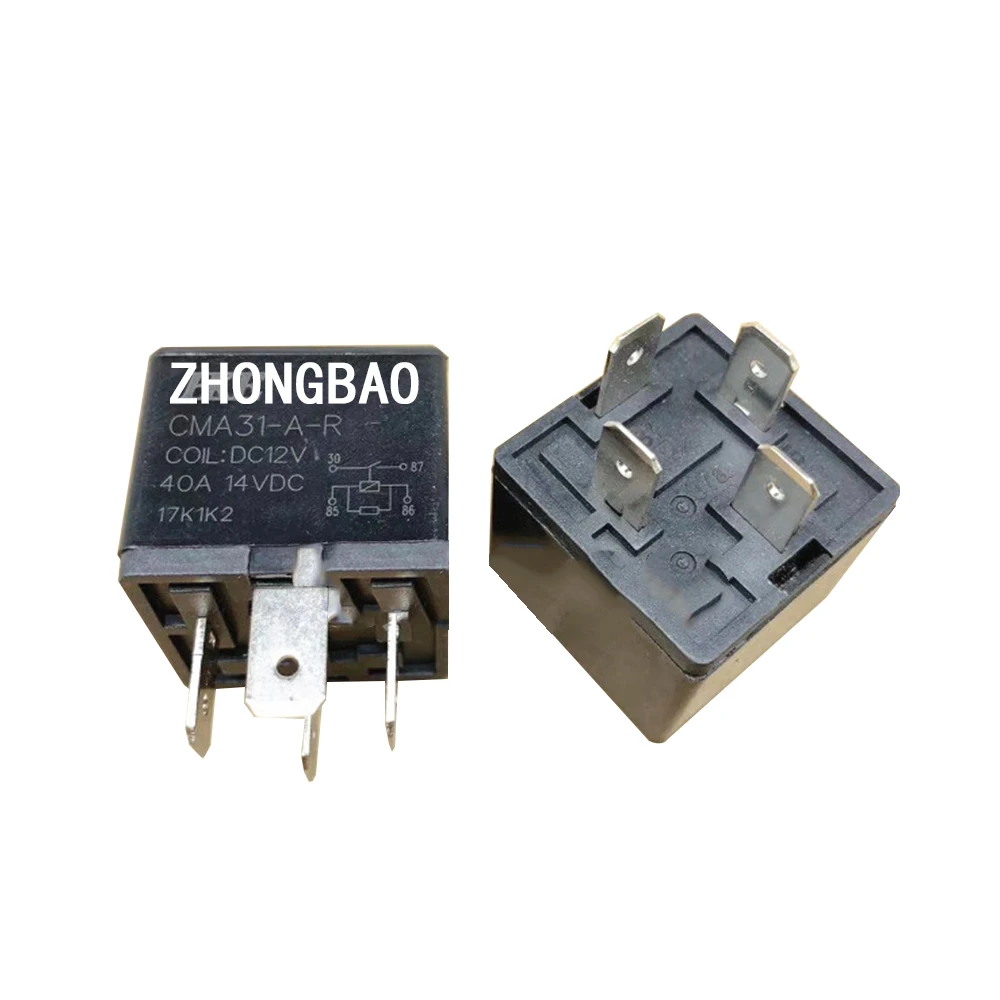 

Relais CMA31-A-R DC12V 40A 14VDC 4-Pin 5Pcs-1Lot