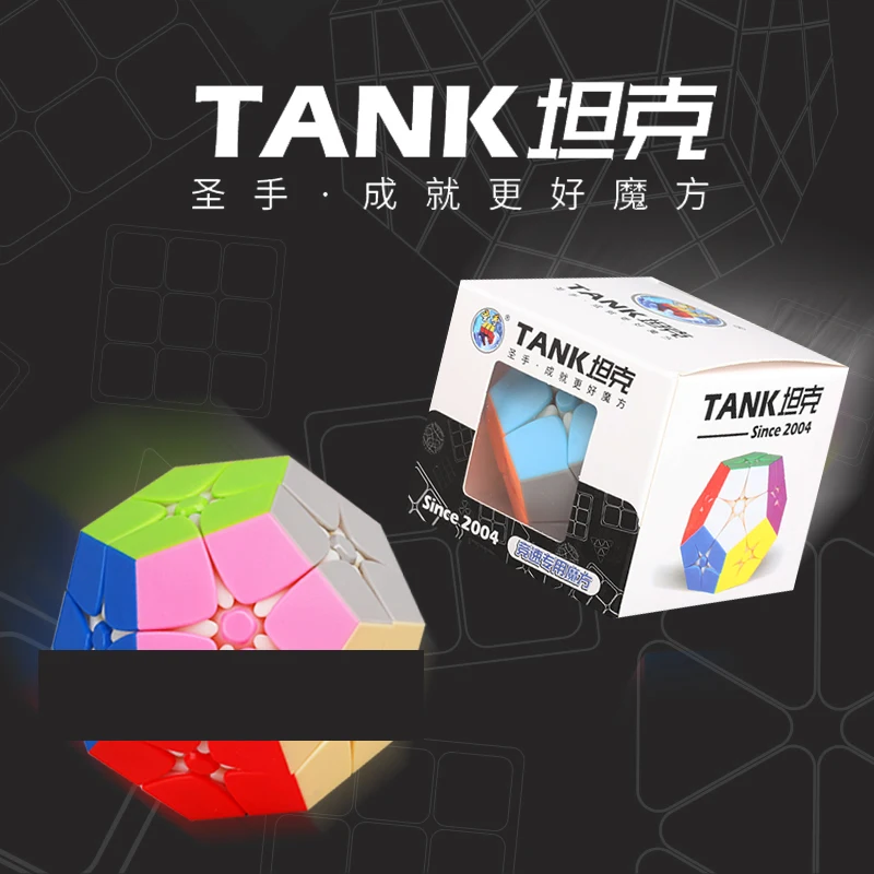 ShengShou Tank Megaminxeds 2x2x2 магический куб SengSo Cubo Magico Профессиональный Нео скоростной