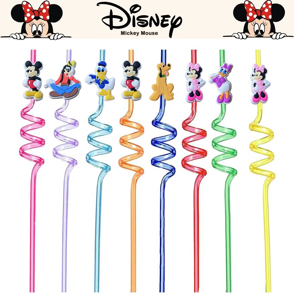 

Одноразовые трубочки Disney Микки Маус