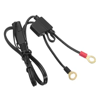 12v motorcycle battery charger terminal to sae quick disconnect cable motorcycle battery output connector