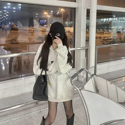 

Women's short jacket small suit jacket button all-match short casual temperament jacket long sleeve spring and autumn hood