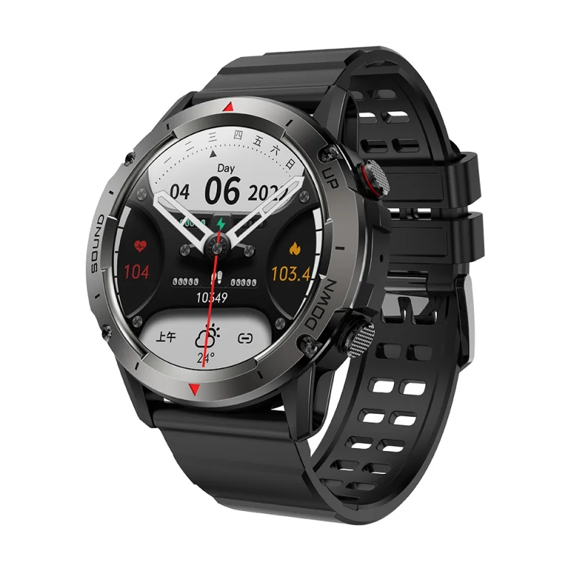 

Touch Screen New Outdoor Sport Smart Watch 1.39-Inch HD Screen BT Call IP68 Waterproof App Sleep Tracking Device