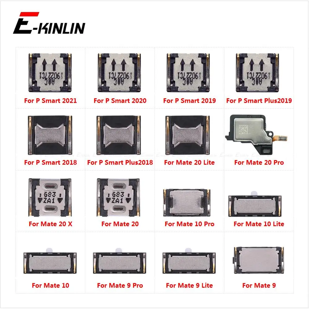 Ушной динамик верхний передний звуковой приемник для HuaWei P Smart Plus 2021 2020 2019 2018 Mate 20X