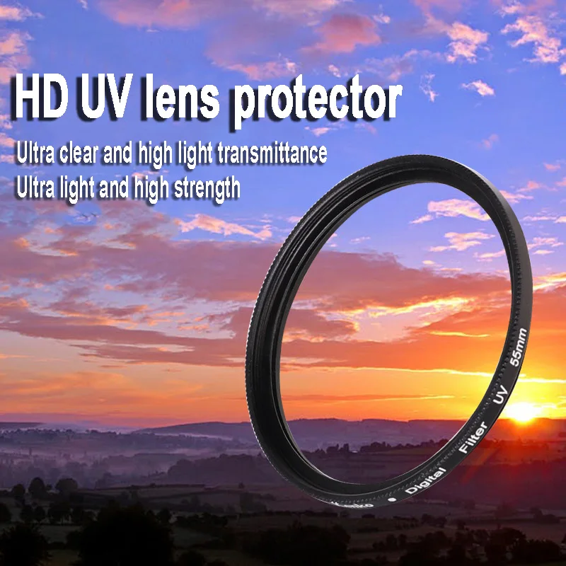 

30.5-82mm UV Filter Lens MC Ultra Slim Optics with Multi Coated Protection 30.5mm 37mm 40.5mm 49mm 52mm 58mm 62mm 67mm 77mm 82mm