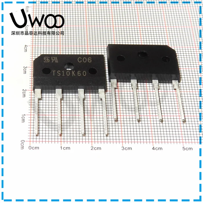 100% оригинальный новый TS10K60 10K60 10A 600V ZIP-4