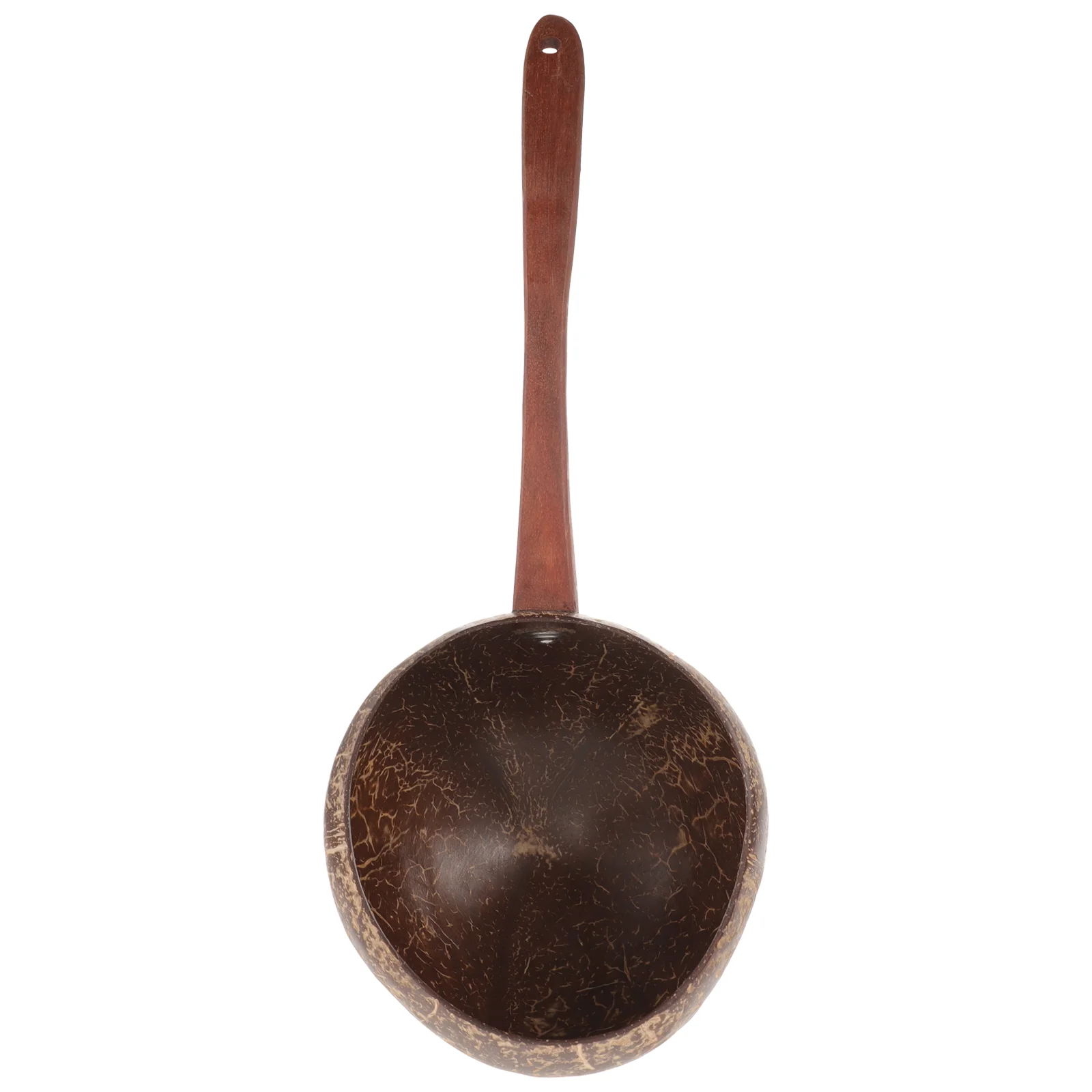 

Water Ladle Long Handle Watering Ladle Coconut Shell Soup Ladle Spoon Kitchen Gadgets
