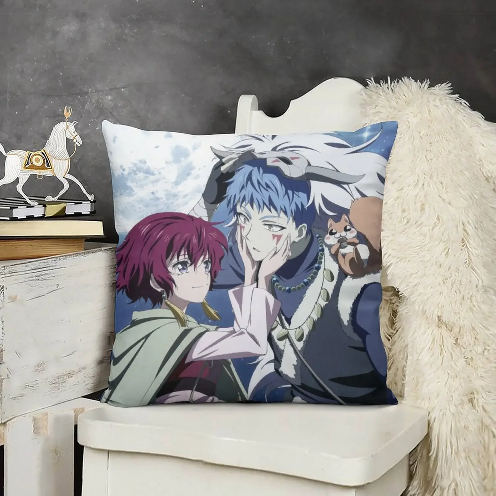 Копия декоративной подушки Akatsuki no Yona аниме предметы украшения комнаты подушка