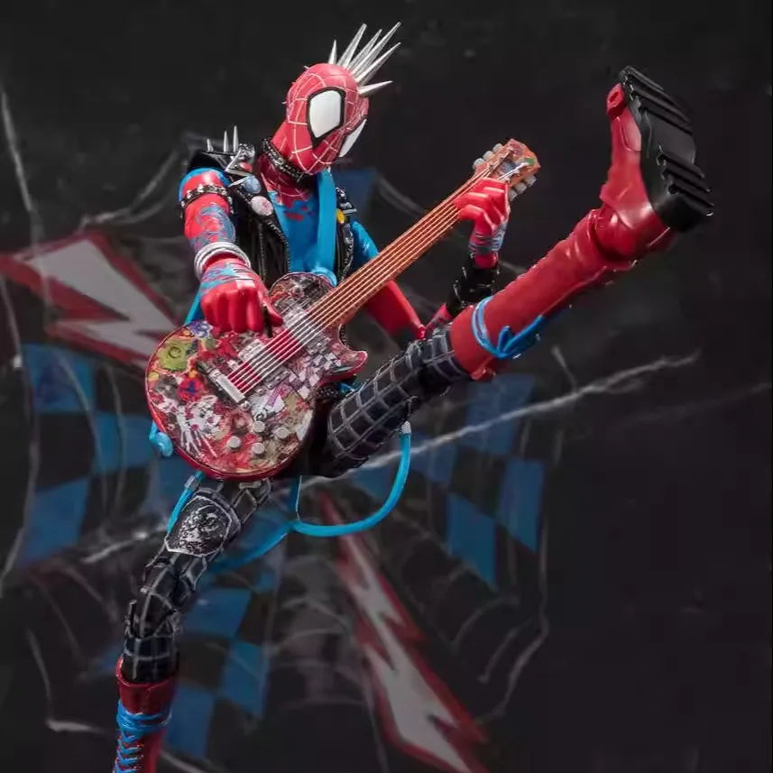 Ct Toys Punk Spiderman Action Figure Hobart Brown Anime Across The Spider Collection Figures Marvel Christmas Gifts