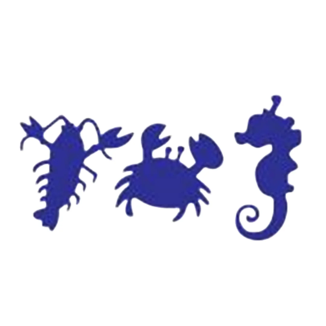 

YINISE Crab Metal Cutting Dies For Scrapbooking Stencils DIY Album Paper Cards Decoration Embossing Folder Die Cuts Template