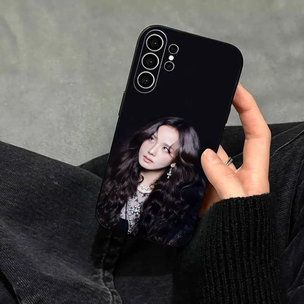 Фото Чехол для телефона K-Kpop K-Kim J-Jisoo для Samsung S25, S24, S21, S22, S23, S30, Ultra, S20, Plus, FE, Note, 10, 9, 5G, черный №4