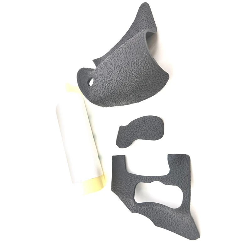 

1 Set Of 3 PCS New Front Grip Side Back Thumb Rubber Cover Unit For Canon For EOS 600D + Adhesive Tape
