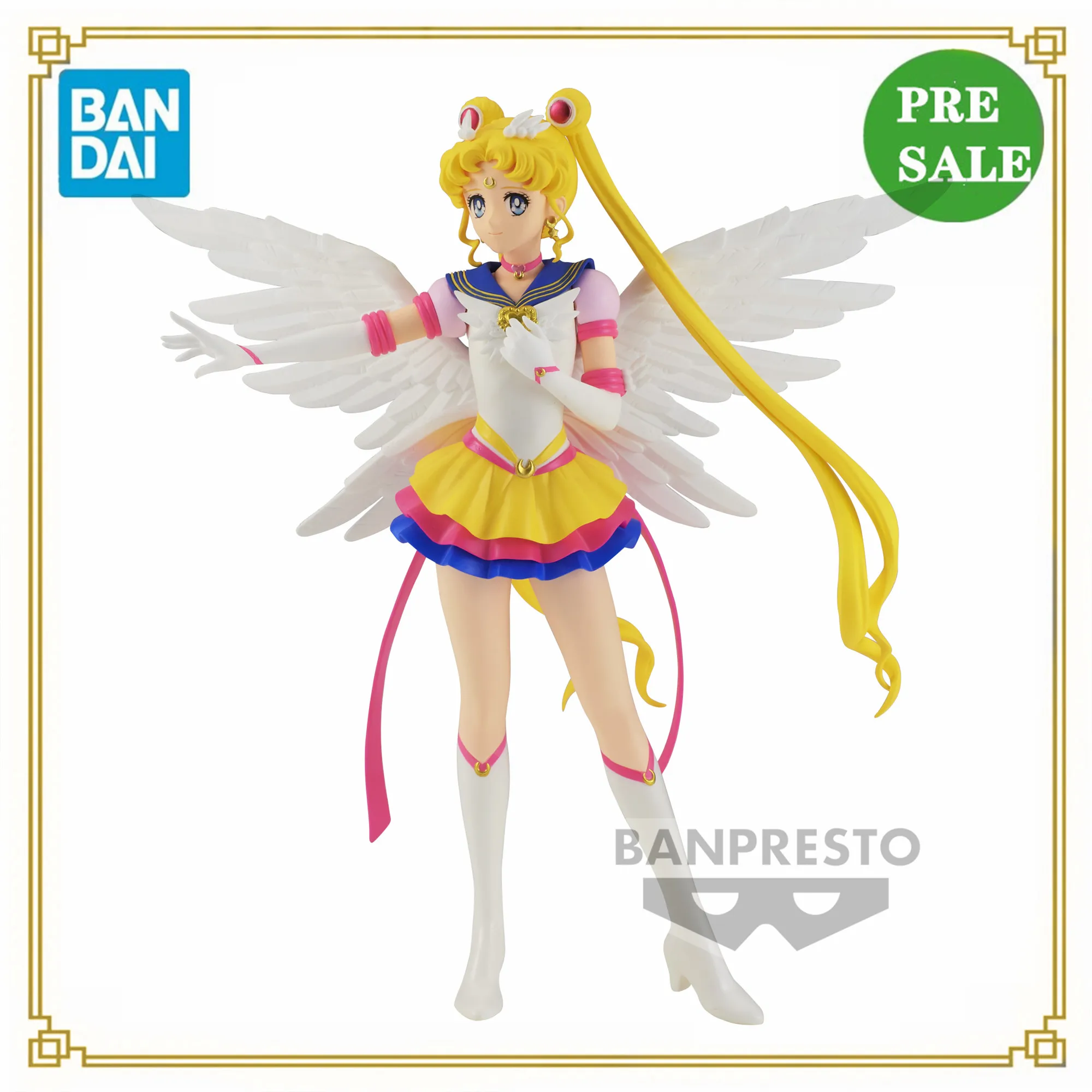 

Pretty Guardian Sailor Moon Glitter&Glamours Anime Figure Original PVC Action Figure Bandai Collector Toys for Children 23cm