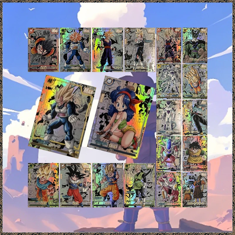 Аниме DIY ACG Dragon Ball Game: Гоку, Биджита, Ёнсей, Транкс, Сон Гохан, Фриза, Кулер, Селл. Коллекционные карточки. Подарок на день рождения. (art.: 3920dceeab7b9) - 3920dceeab7b9