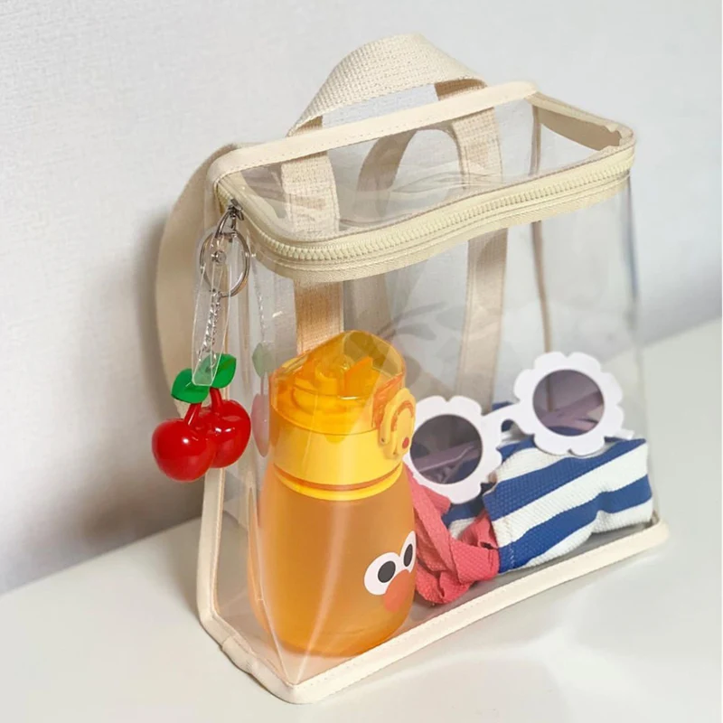

2022 Summer New Kids Mini Backpack Purse Cute PVC School Bags for Girls Transparent Jelly School Backpack Boys Clear Beach Bag