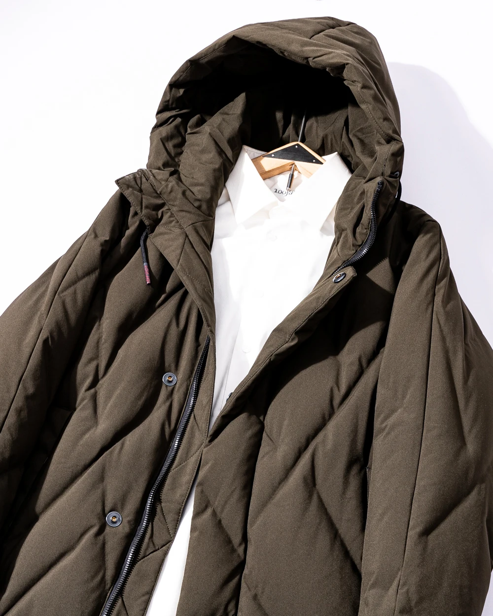2022 New Fashion Man Duck Down Coat Padded Jacket Warm Parkas for Male Winter Clothing Hooded Outerwear Army Green 2XL 3XL XXXL