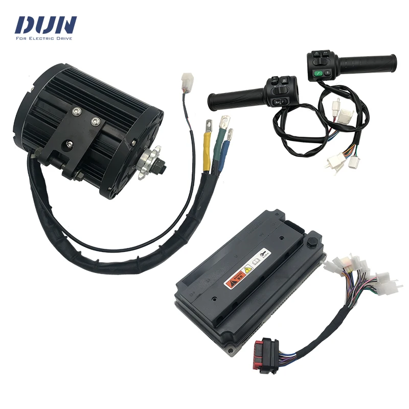 

100kmh 4000W Peak 12KW QS138 Mid Drive QS Motor With VOTOL EM150/2 V2 Controller For Adult Electric Motorcycle Scooter