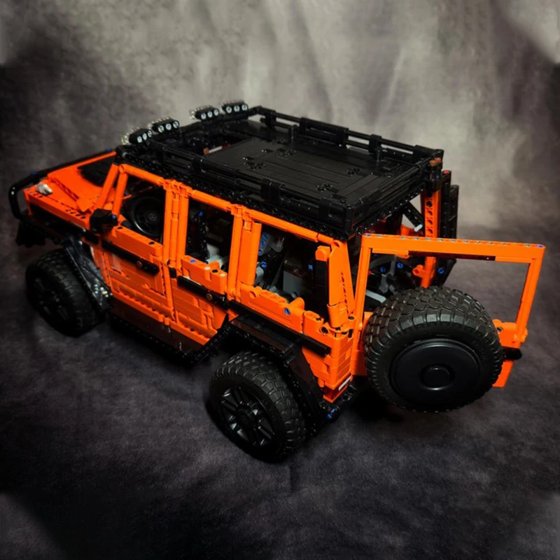 2839 деталей MOC Mercedes-Benz G500: Техническая модель, конструктор, рождественский подарок, развивающая игрушка для детей, идея для самостоятельной сборки (art.: 3920da682d74e) - 3920da682d74e