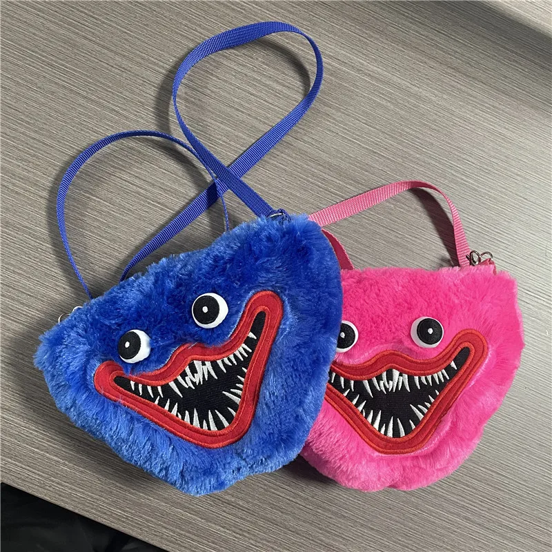 

Плюшевый Рюкзак Huggy Wuggy, 25 см, мягкая плюшевая игрушка, ужасные игрушки Huggy Wuggy, плюшевые сумки, страшные для детей, подарок на день рождения