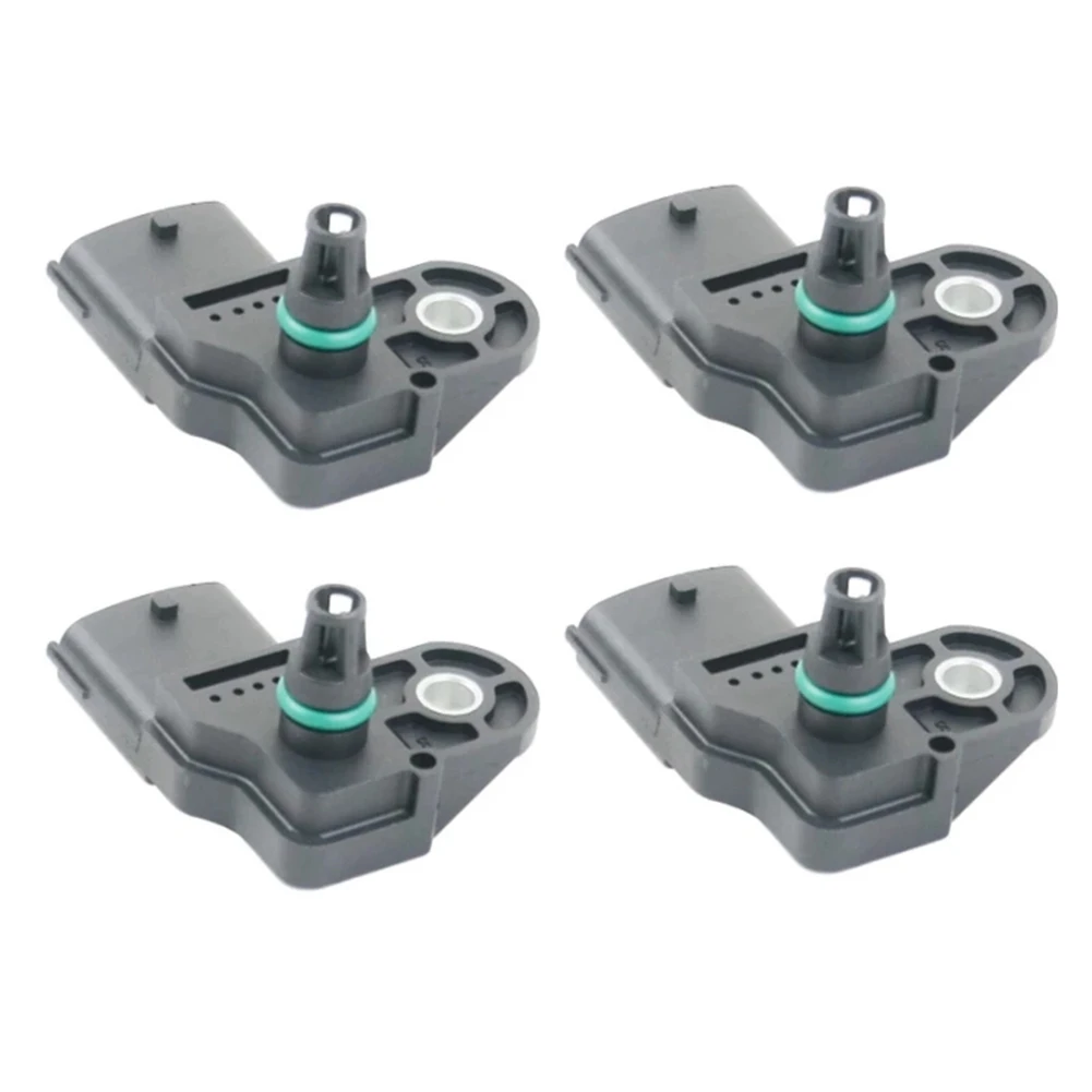 

4Pcs 0281002576 Air Intake Manifold Pressure MAP Sensors for-Volvo FE-FH FM FL 0281006102 Boost Pressure Sensor