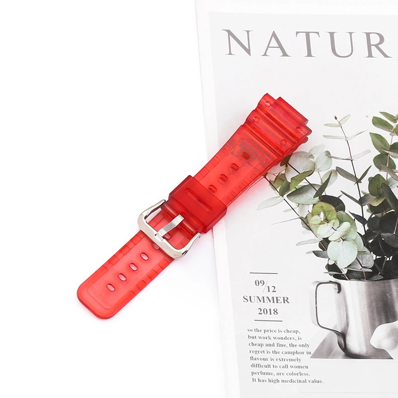 Transparent strap case Suitable for Casio G-SHOCK GA-2100 Watch with Ice Tough transparent men's and women's strap watch accesso