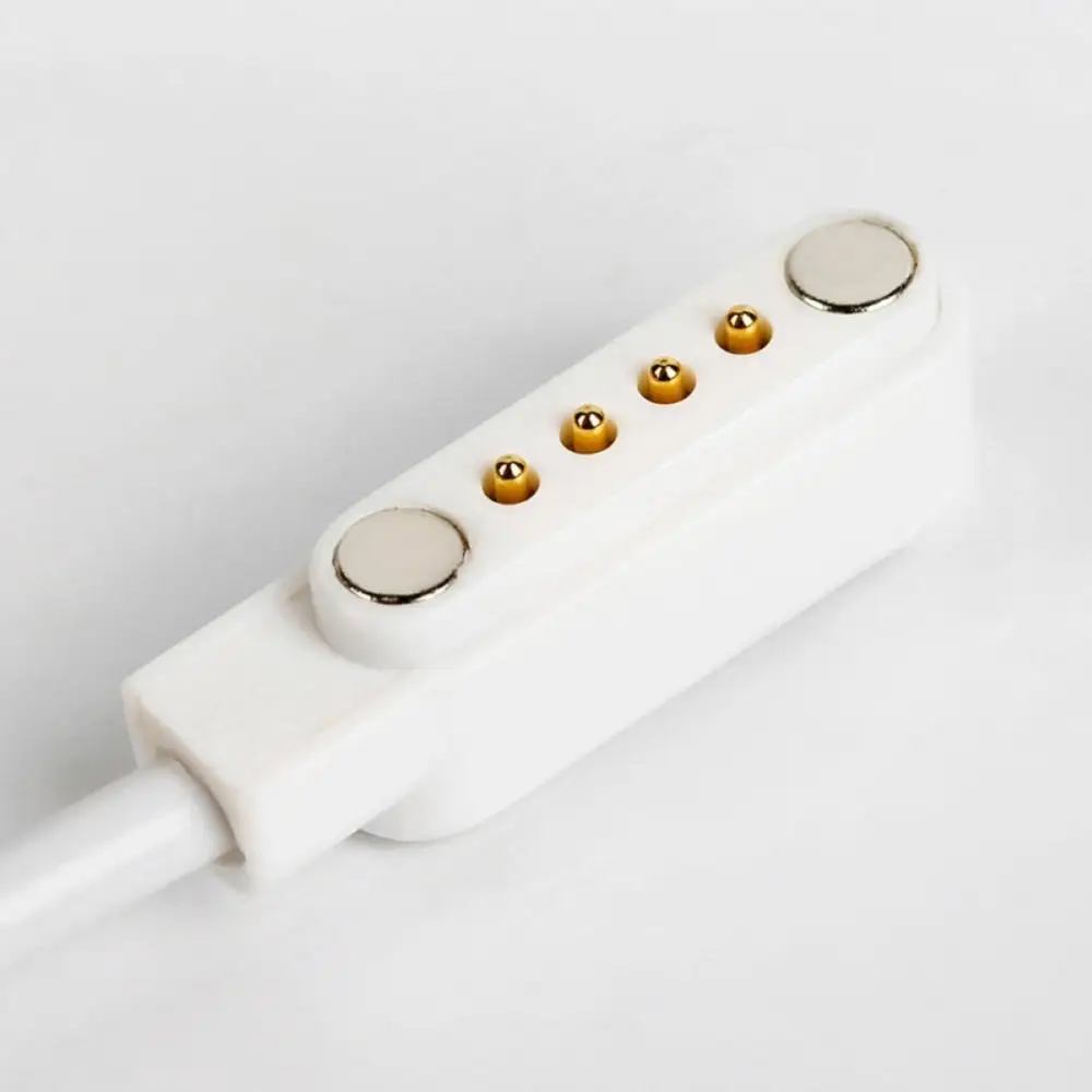 Универсальный 4-контактный Магнитный зарядный кабель USB шнур зарядного