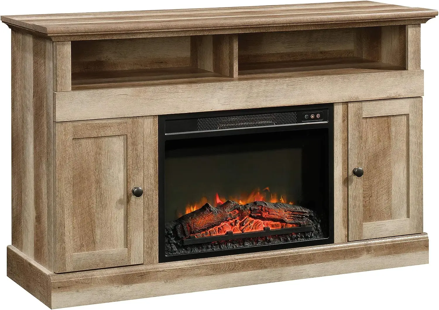 

Bridge Media Fireplace, for TVs up to 60", Lintel Oak finish