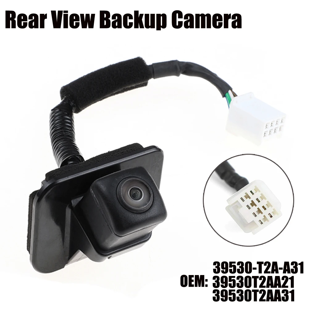 

Rear Park Assist Camera Accessories Backup Parking Black Direct Durable For Accord For Honda In-Car 39530T2AA31