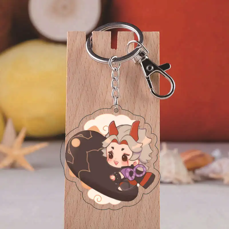 Милый игровой персонаж акриловый брелок с героями мультфильма Genshin SAYU Yoimiya Kazuha