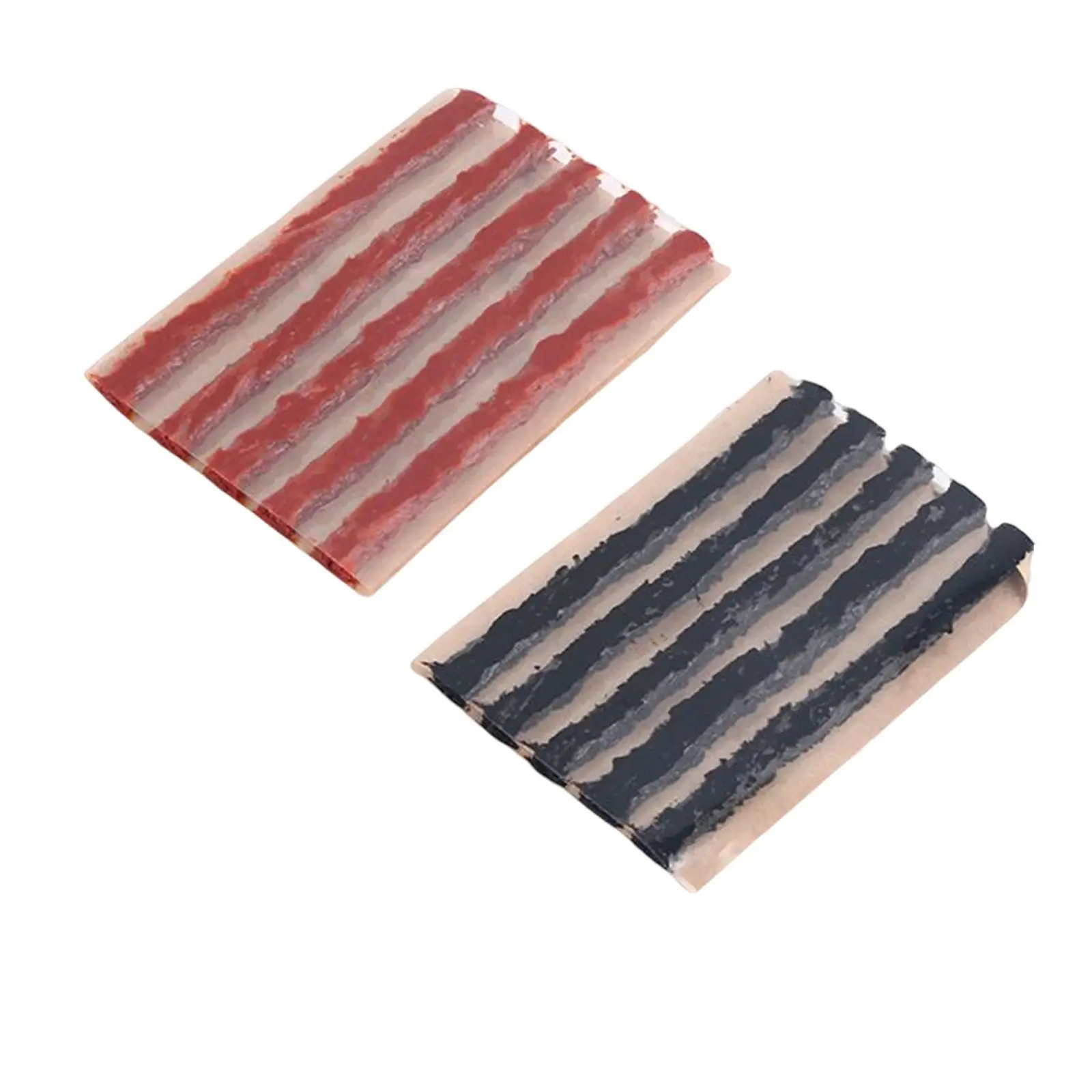 

5x Car Tire Repair Strips 10Cmx0.6cm Vehicles Tyre Puncture Rubber Strips for bicycles Motocross Automotive Tire Repair Set