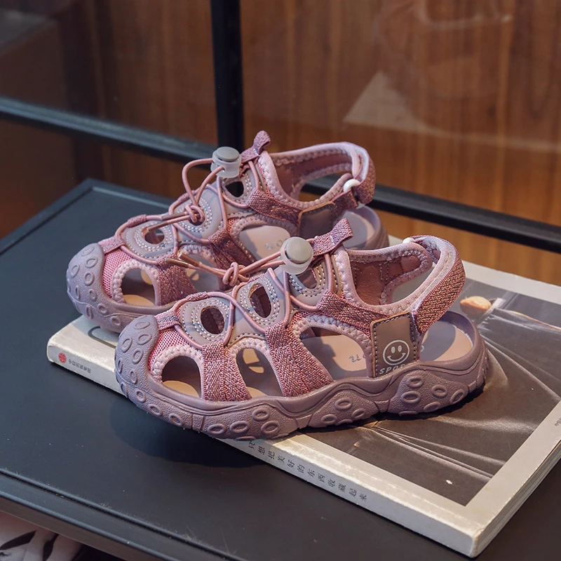 New Arrival Summer Kids Sandals Girls Boy Sandals Closed Toe Sandals For Kids Sport Soft Girls Beach Shoes Children Footwear