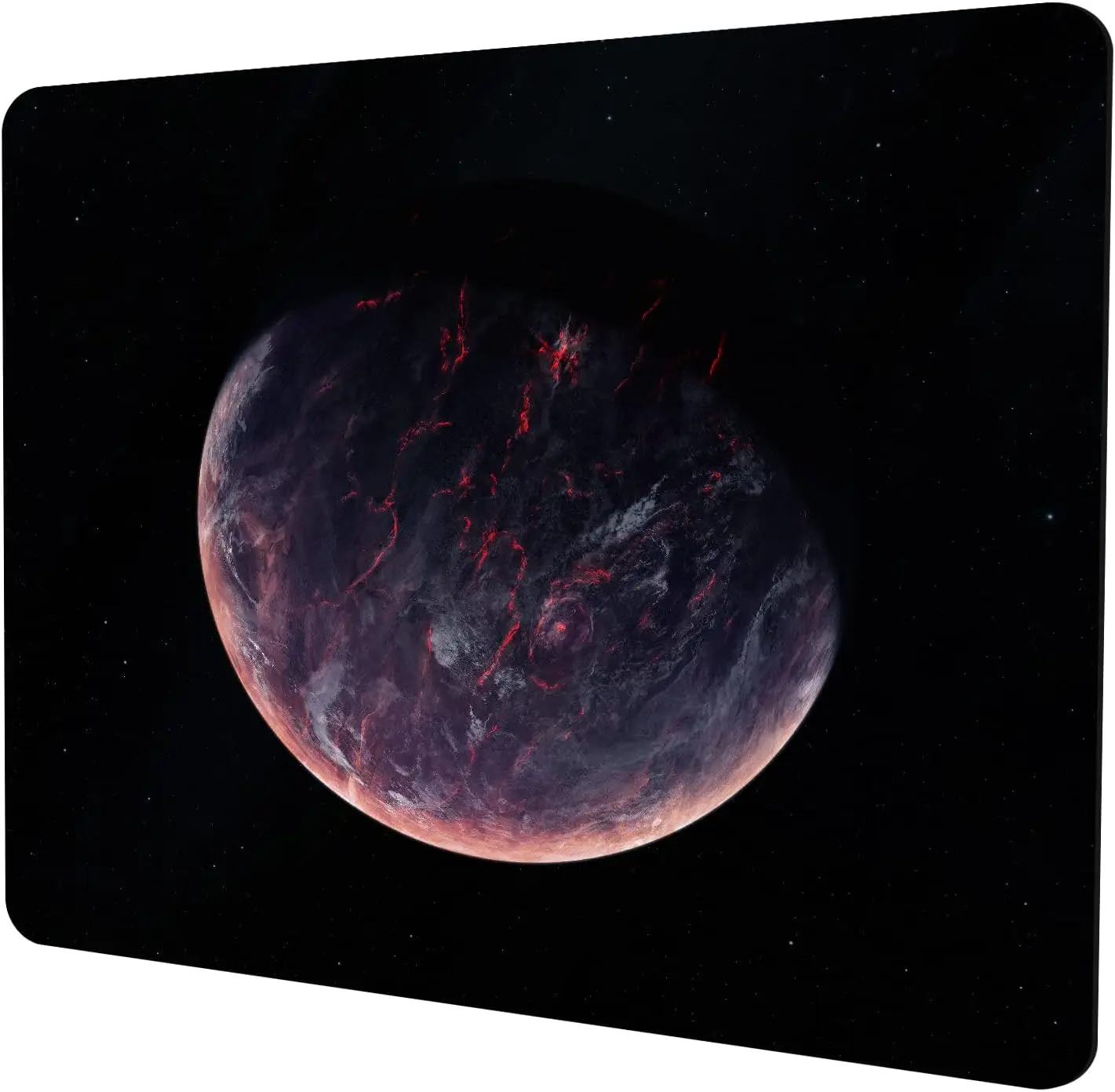 

Gaming Mouse Pad Sci-fi Galaxy Planet Mouse Pad 9.5 X 7.9 Inch with Non-Slip Rubber Base Mouse Mat for Laptop Computer Home