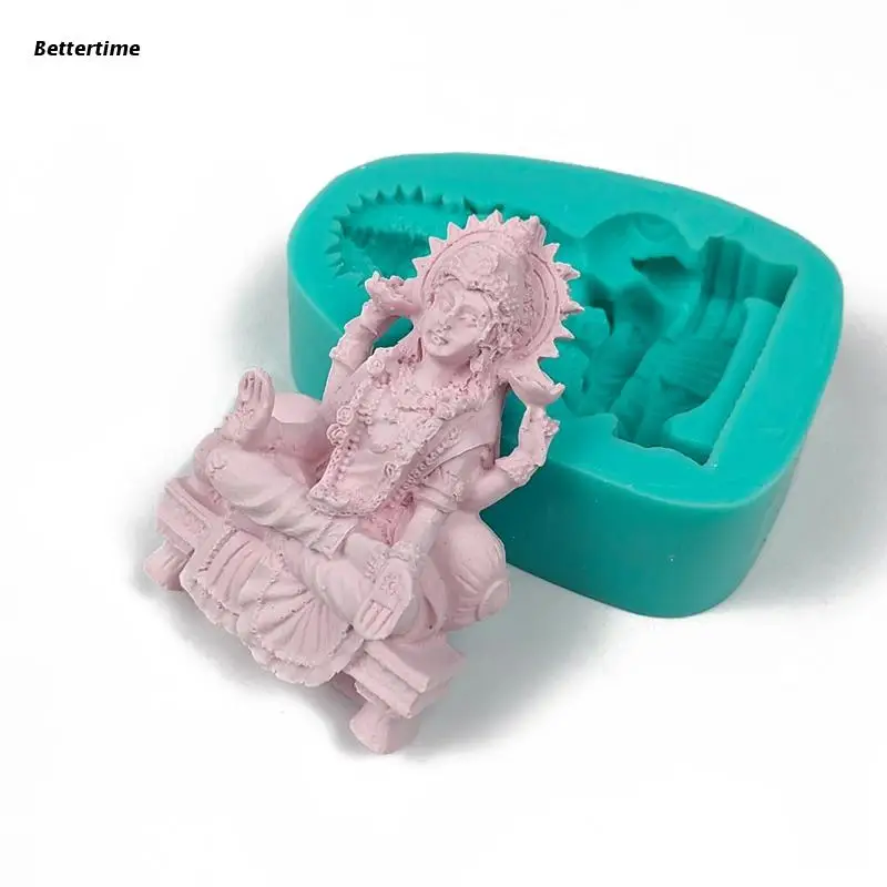 

B36D Avalokitesvara Decoration Mold Epoxy Resin DIY Craft for Home Decor
