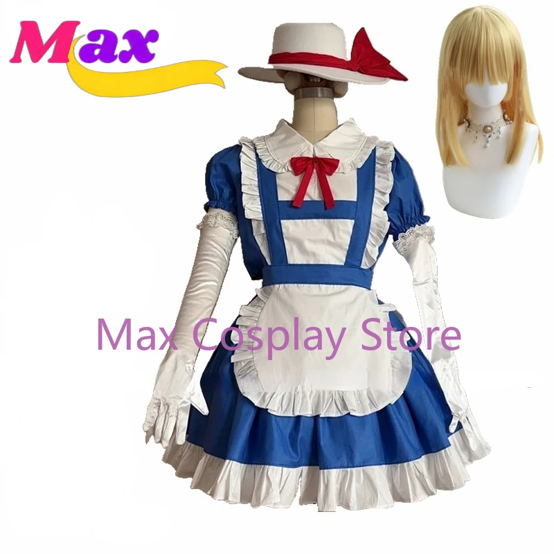 Косплей-костюм Max Cos Touhou Project Kana Anaberal милое искусственное платье искусственный