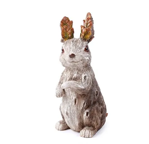 

Easter Rabbit Decoration Tree Resin Statue Decoration Home Balcony Garden Outdoor Decoration Easter Gift Complete Ornament Set