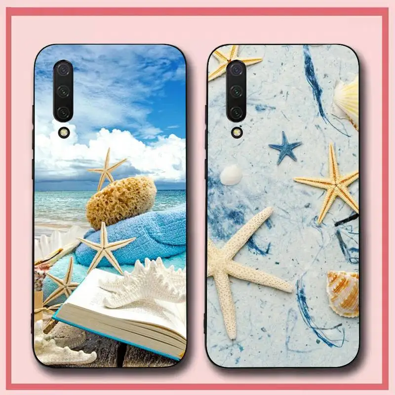 

Summer Beach starfish shell Phone Case for Xiaomi mi 5 6 8 9 10 lite pro SE Mix 2s 3 F1 Max2 3