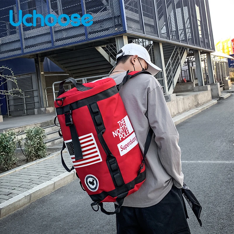 

Unisex Backpack Outdoor Sports Riding Storage Bag Trend Fitness Sports Backpack Large Capacity More Colors