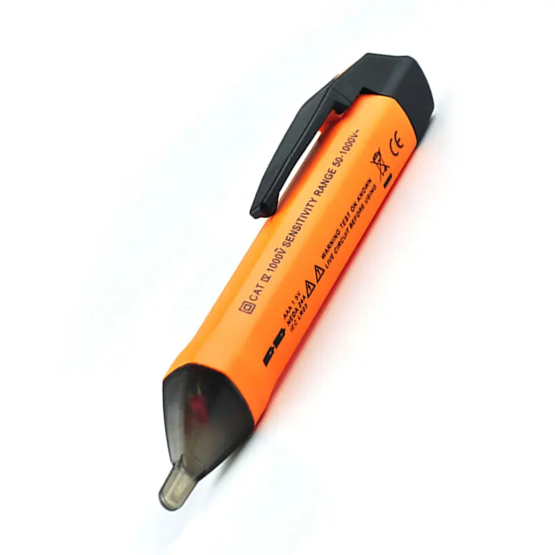 

VD03 Voltage Detector Non Contact Voltage Tester Digital Contro lPen Detect LED Light Audible Alarm 50-1000V AC Sensor