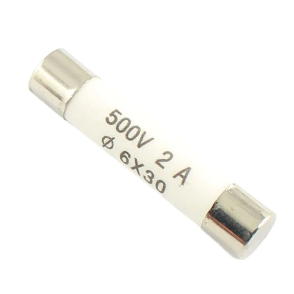 50 шт. керамический картридж предохранителя RO58 6x30 мм 500 В F 0.5A 1A 2A 3A 4A 5A 6A 8A 10A 13A 15A 16A 20A