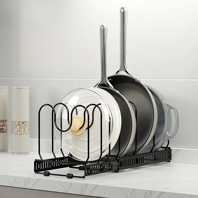 Кухонные принадлежности многофункциональные кастрюли стеллаж для хранения