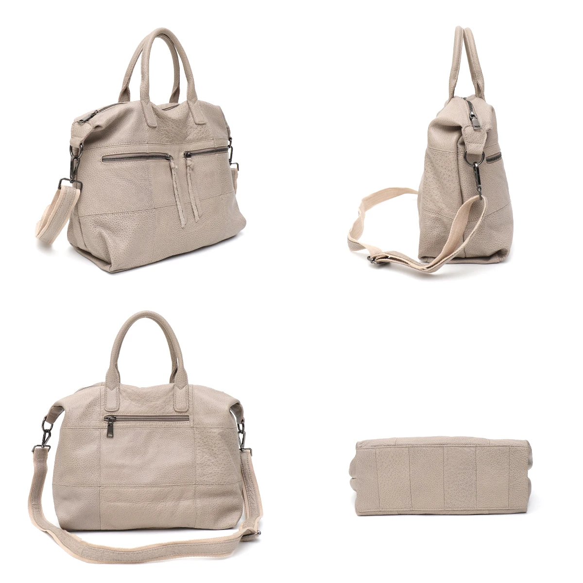 Роскошная винтажная кожаная сумка SC с ручками сверху для женщин мягкая текстура