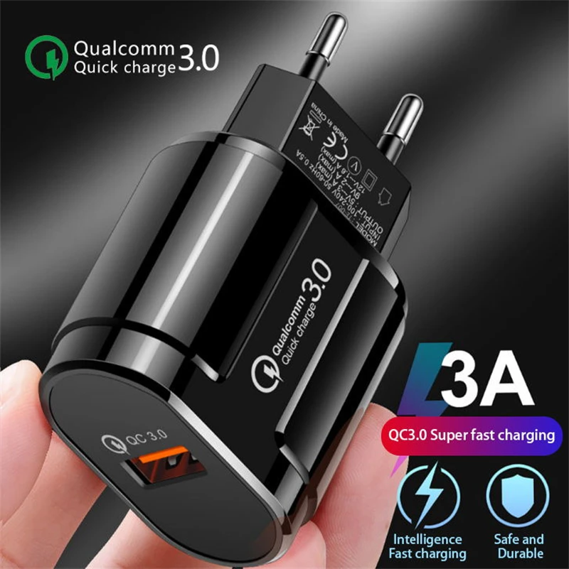 

Зарядное устройство для смартфонов Быстрая зарядка для xiaomi iphone адаптер для iphone12 pro samsung s10 usb зарядка 12 pro max настенная стандартная