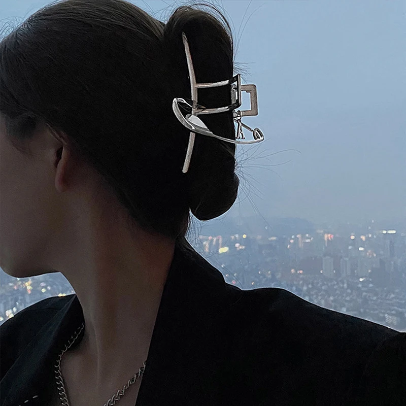 1 шт. женские крутые аксессуары для волос простые модные заколки элегантные