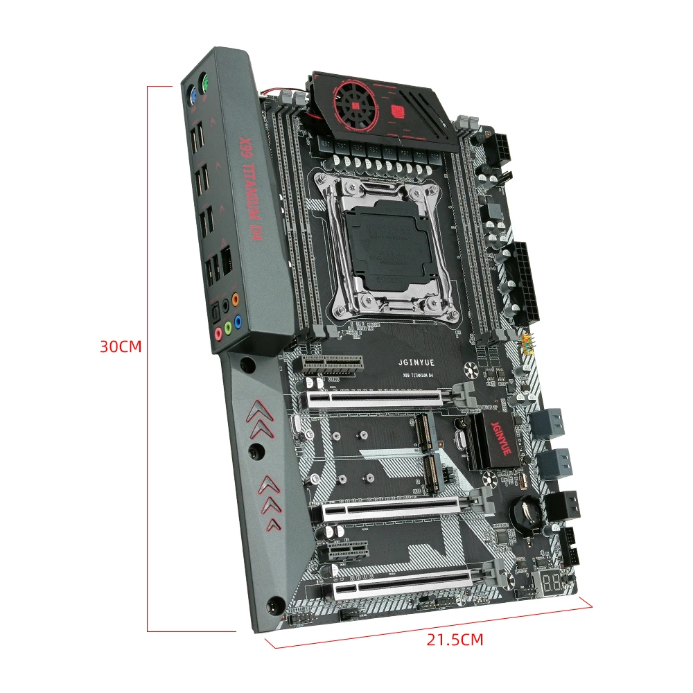 JGINYUE X99 комплект материнской платы с Xeon E5 2690 V3 LAG 2011-3 ЦП DDR4 2 шт. * 16 ГБ = 32 Гб 2133 МГц ECC