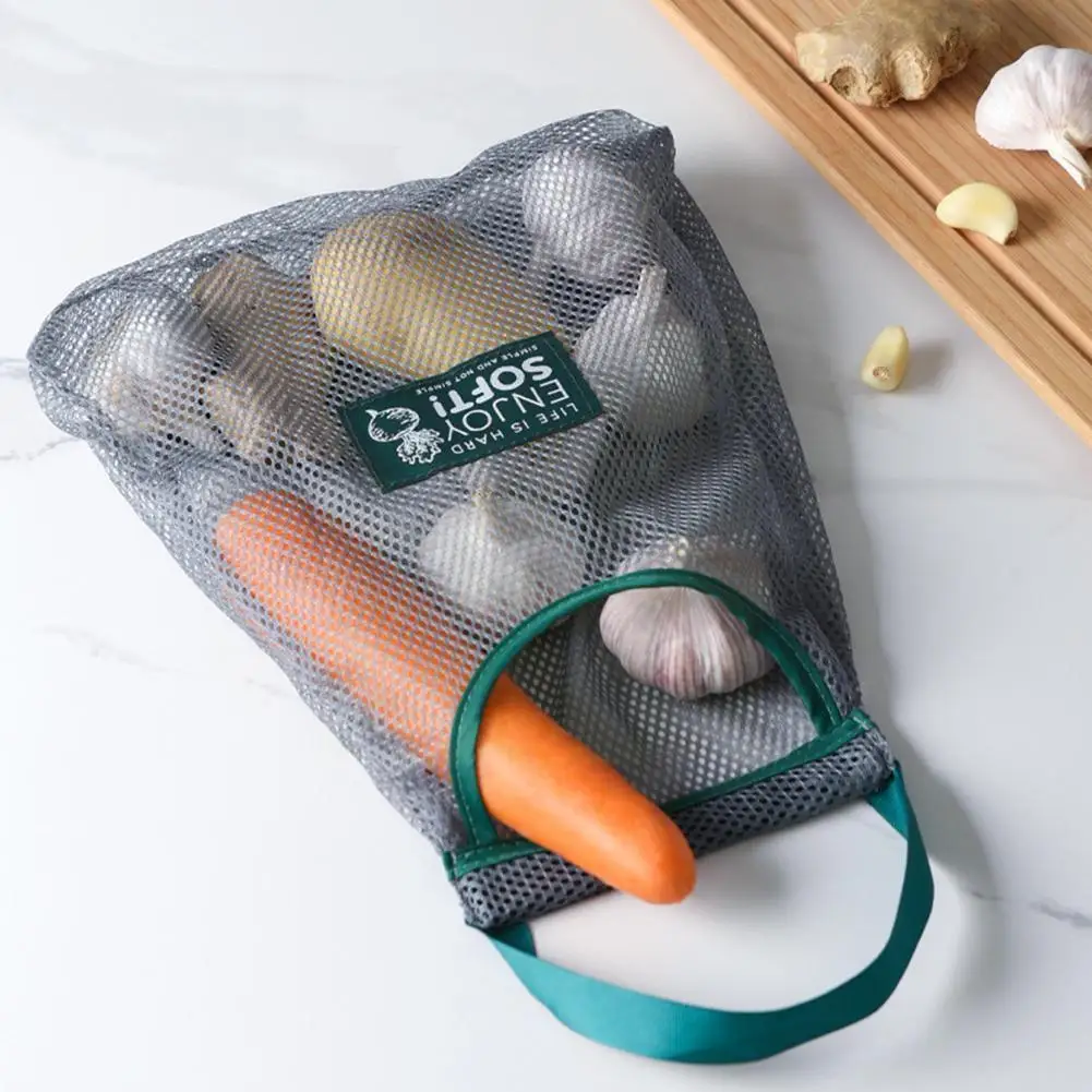 

Многоразовые мешки для фруктов и овощей, моющиеся сетчатые продуктовые сумки, хлопковые Сумки на шнурке, сетчатые мешки для покупок, сетчат...