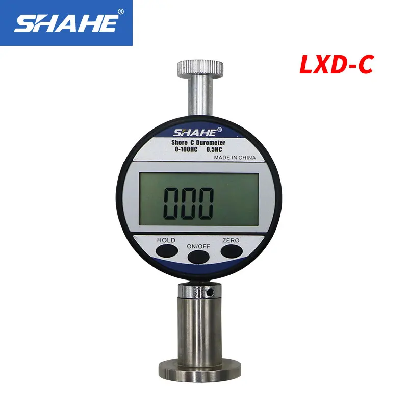 

Digital Shore Hardness Durometer Digital Hardness Tester 0~100HC Hardness Meter Common Hard Rubber Durometer LXD-C