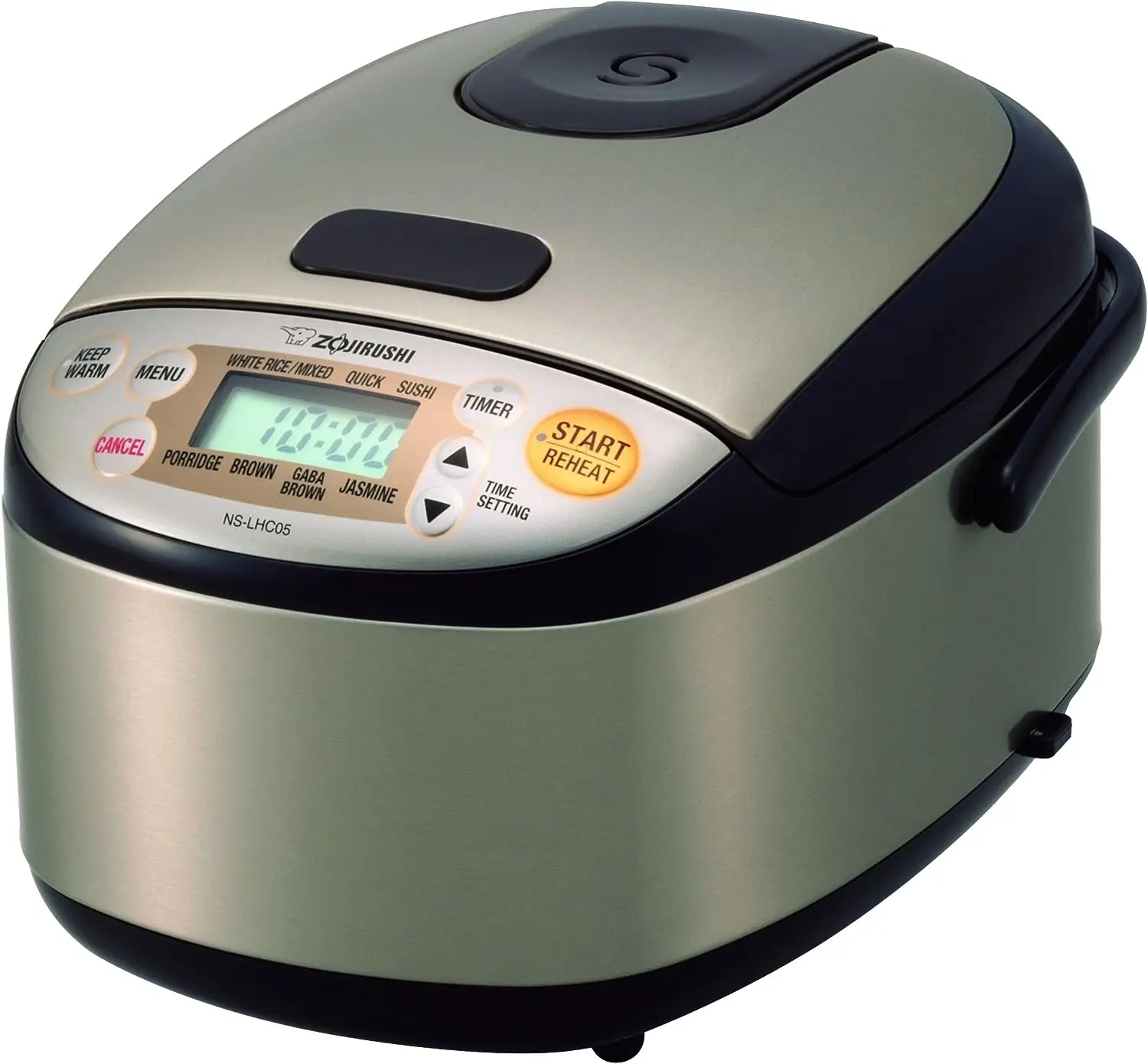 

Micom Rice Cooker & Warmer, Stainless Dark Brown