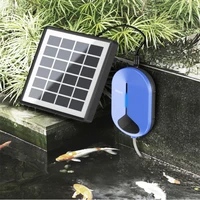 portable solar oxygenation aquarium hose kit fishing oxygenation water pump garden fish pond aquariumaquarium accessories 56 1