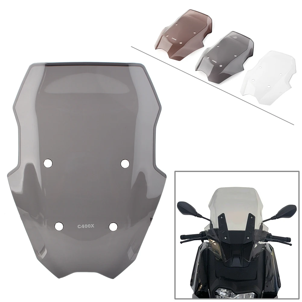 

Дефлектор воздуха на лобовое стекло мотоцикла для BMW C 400 X / C400X 2018 2019 2020 2021 из АБС-пластика