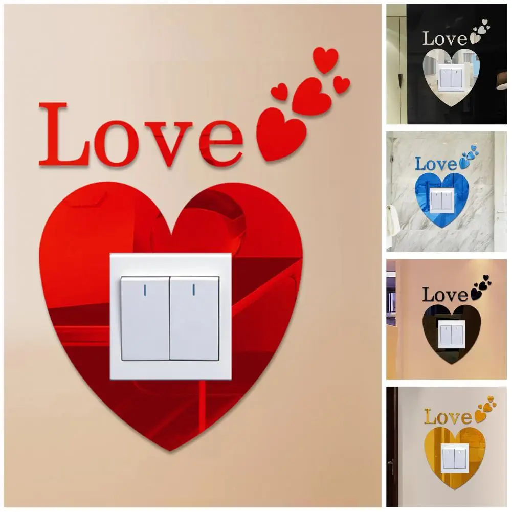 

1 Набор, зеркальная акриловая декоративная наклейка на стену